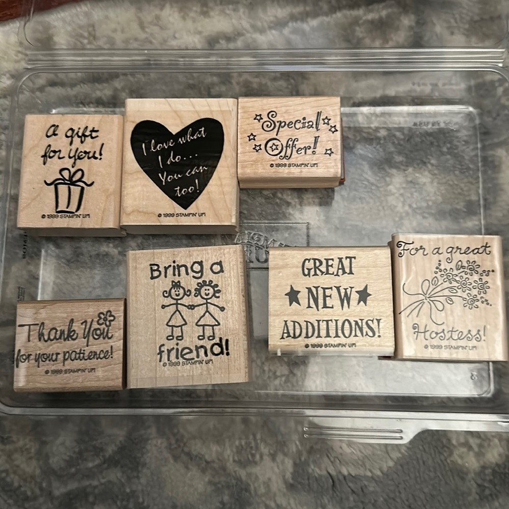 Stampin’ Up Business stamps, LN